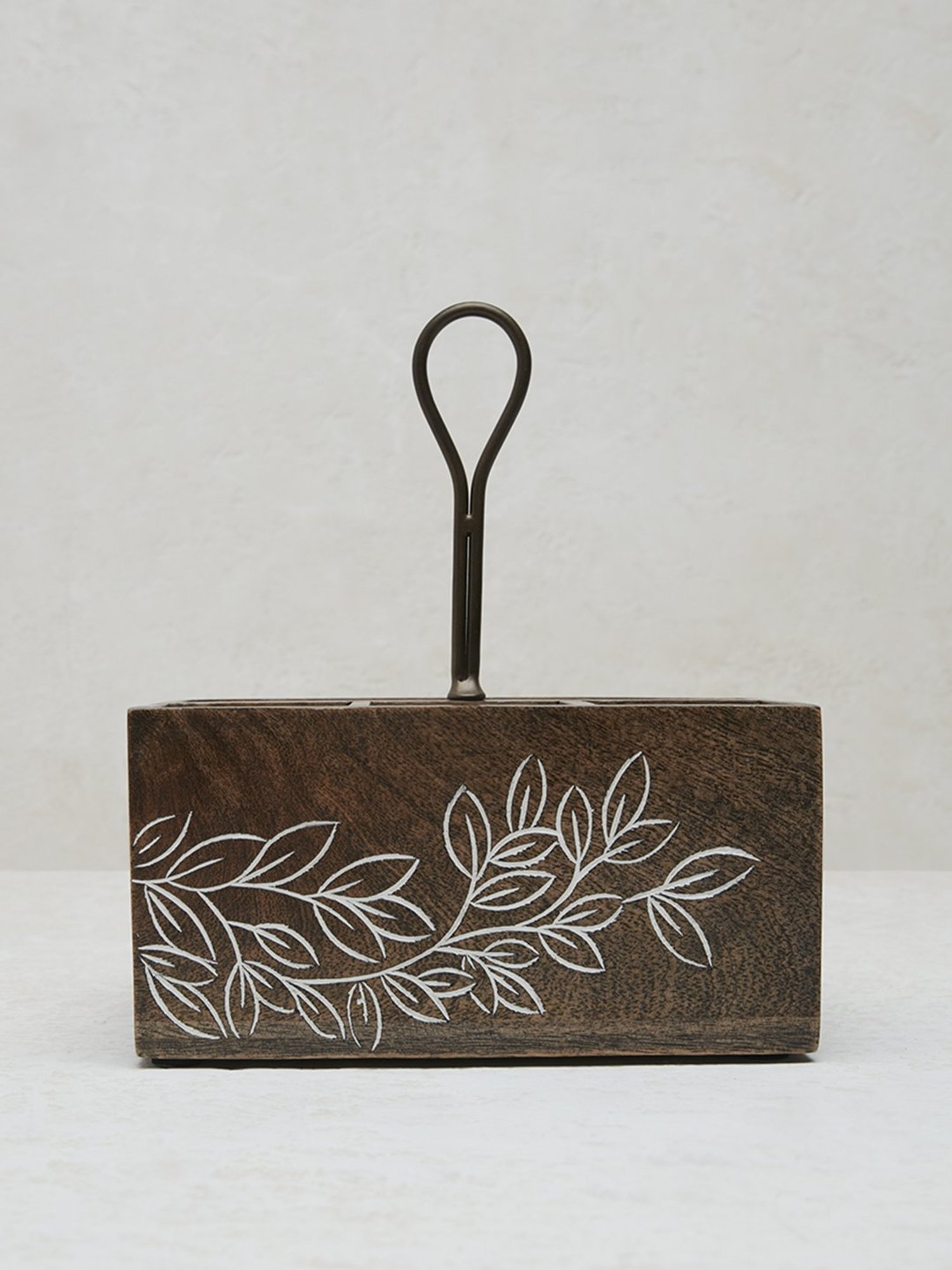 Joseph Joseph Grey Polypropylene 3-Tier Shelf Organizer With Drawer For Cabinet