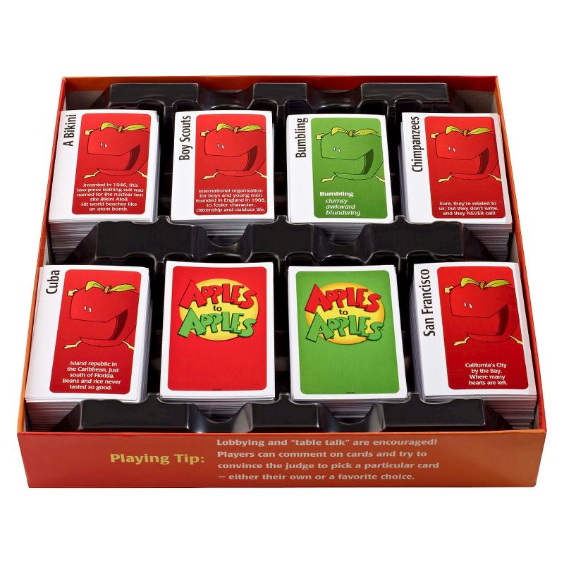 Apples to Apples Party Box The Game of Hilarious Comparisons (Family Edition)