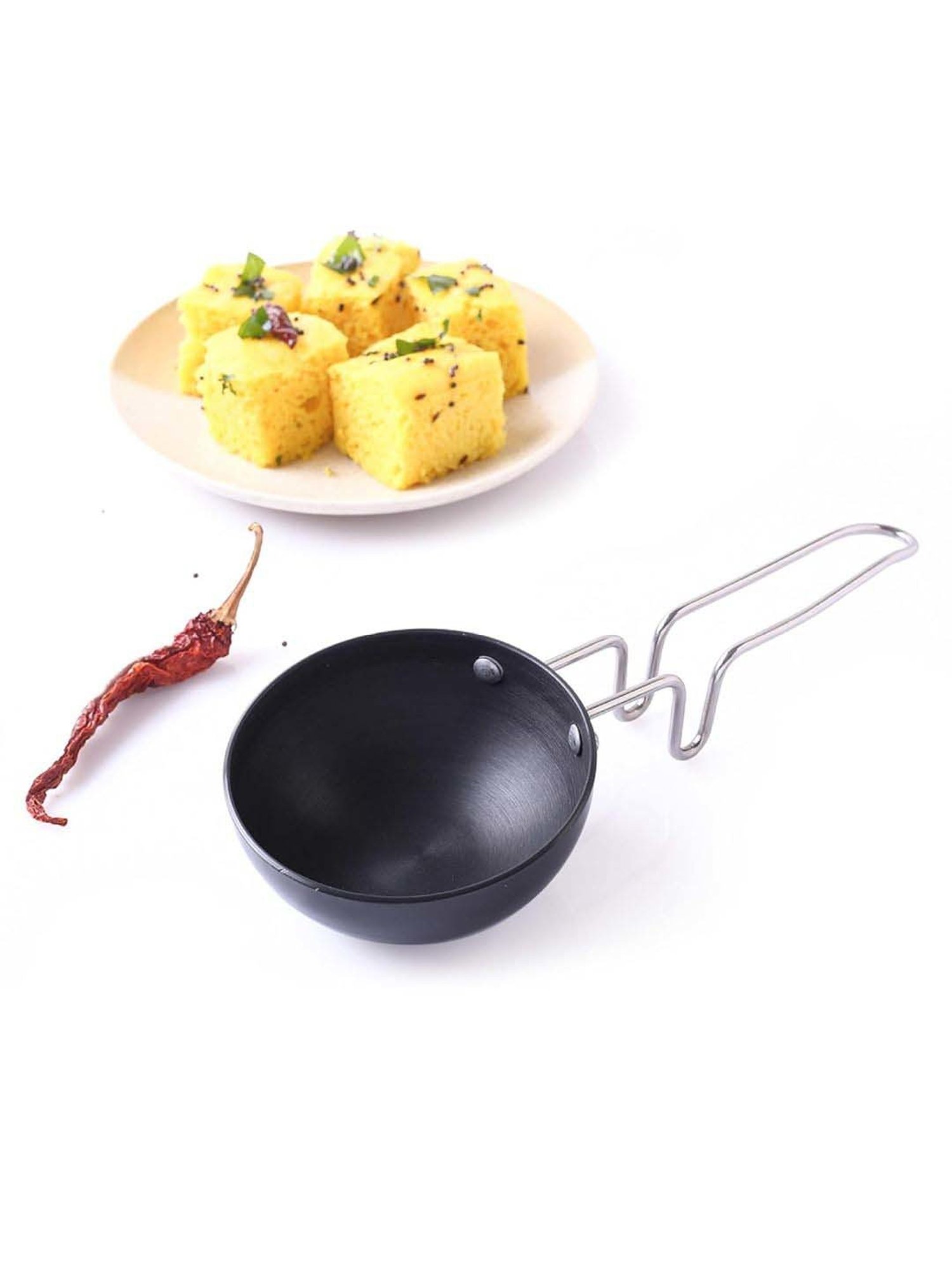 Wonderchef Hard Anodized 10 cm Tadka Pan