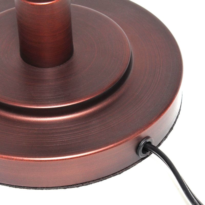 Caged Shade Table Lamp Rustic Red - Lalia Home