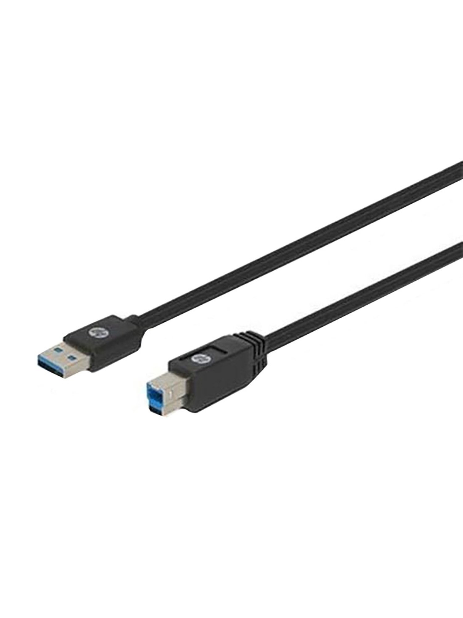 HP 1.5M USB-B to USB-A Printer Cable (HP040GBBLK1.5TW, Black)
