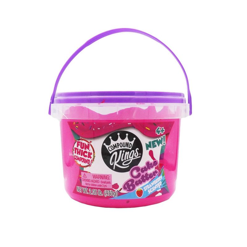 Compound Kings 3lb Bucket Cake Batter Pink Strawberry