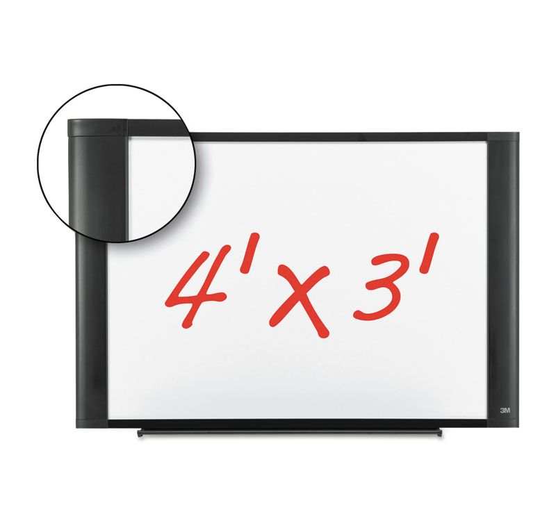 U Brands 3pc Cork Board Organization Center Abstract Terracotta/Black Frame