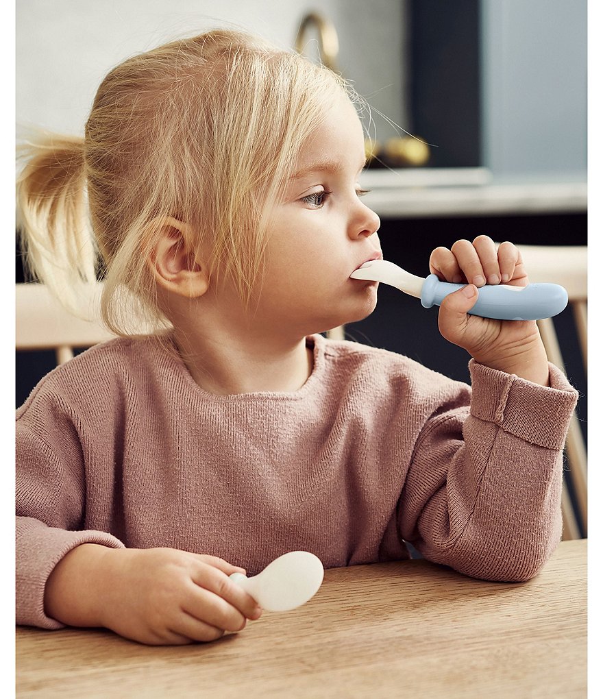 BABYBJORN BPA-Free Plastic 4-Pack Baby Spoons and Forks