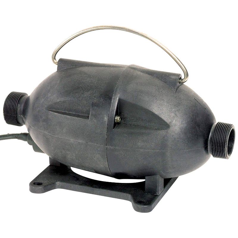 Cal Pump T4000 Torpedo 4,000 GPH Submersible Pond and Waterfall Pump, Black