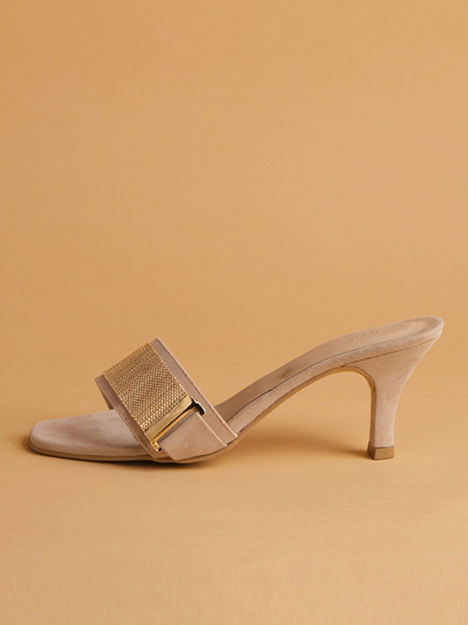 Eridani Women's Alessia Beige Stilettos