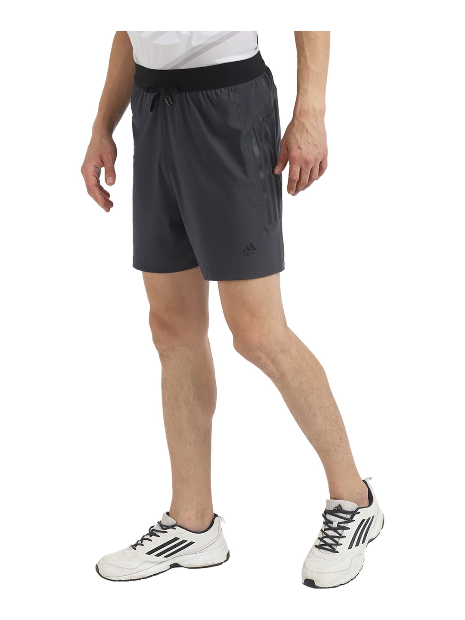 adidas Grey Regular Fit Shorts