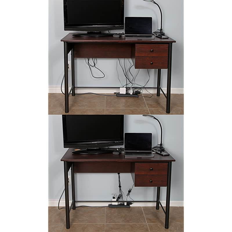 Cord Cable Management Ties 30 8 Reusable SelfGripping Cord Straps Organize Cables Cords and Wires Cord Organizer for Desks and Offices Black