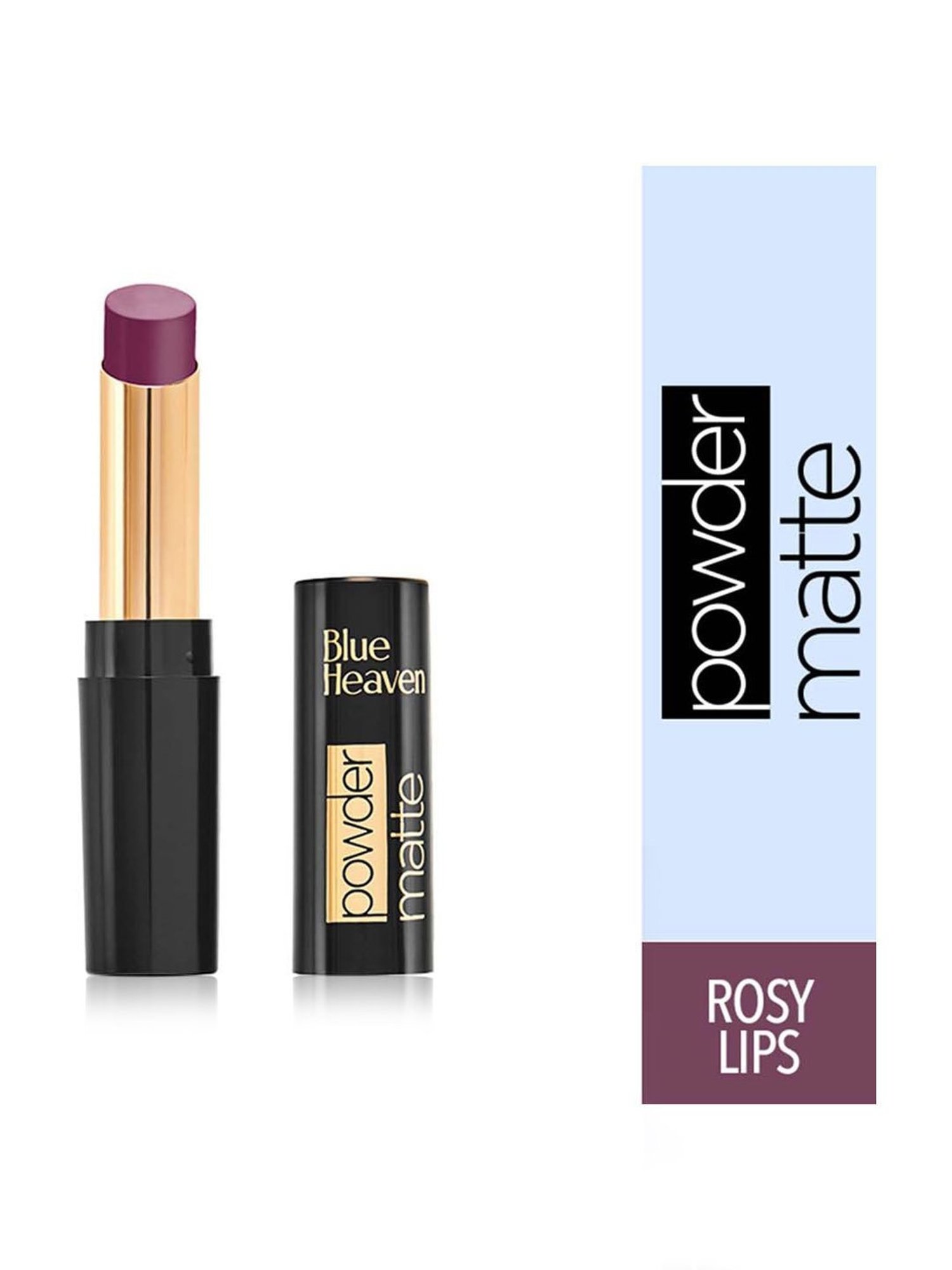 Blue Heaven Powder Matte Lipstick Rosy Lips - 3.5 gm