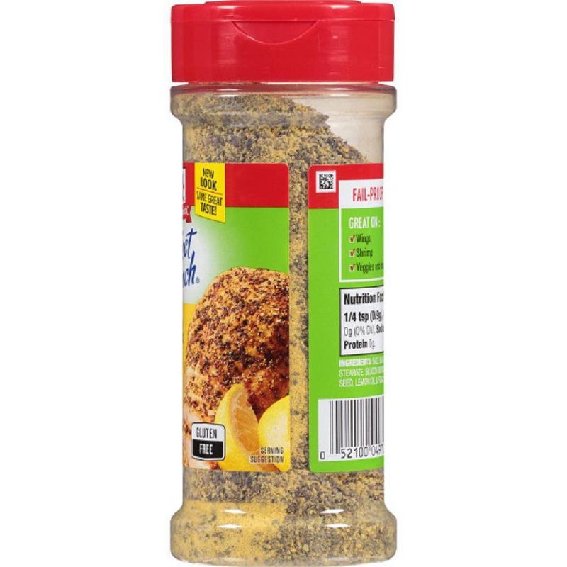 McCormick Perfect Pinch Gluten Free Lemon & Pepper Seasoning - 5.75oz