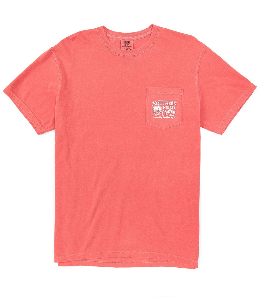 Southern Fried Cotton Men's Big Bear Short-Sleeve Pocket Graphic Tee