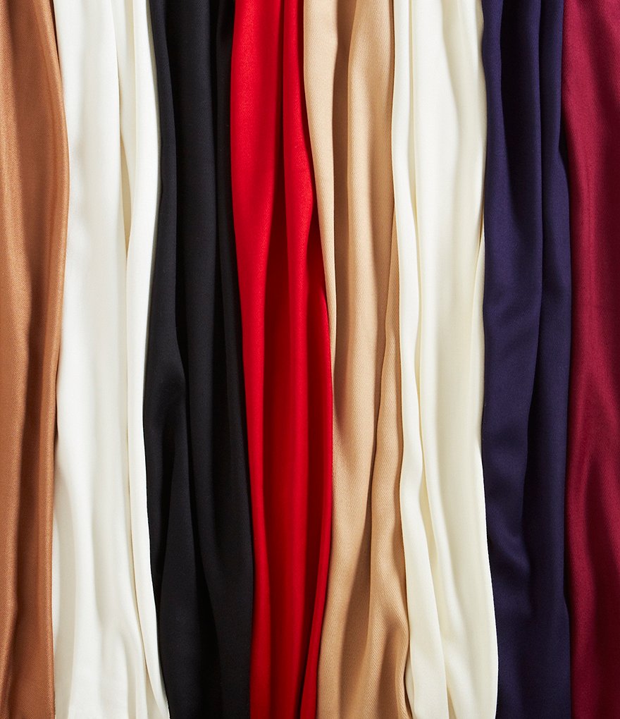 Cejon Metallic Crocheted Fringe Metallic Evening Wrap