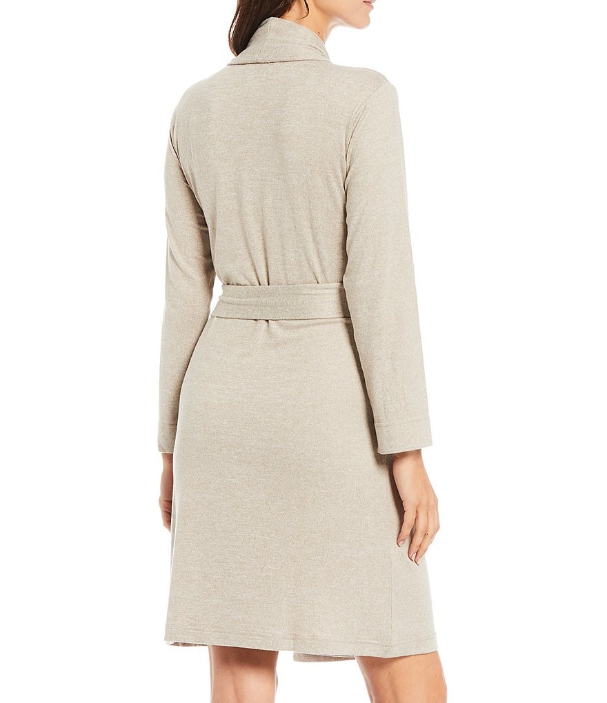 Natori Mirage Cozy Knit Short Wrap Robe