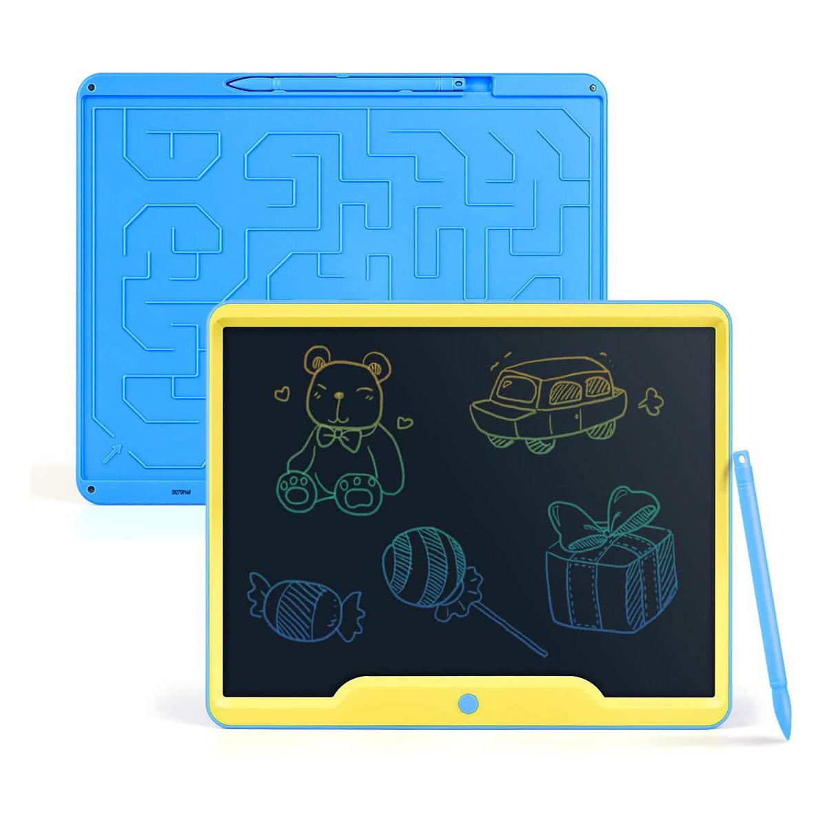LEPAI WW1903-D-Z 15-inch Children's LCD Writing Tablet Digital Graffiti Drawing Board Electronic Handwriting Notepad with Pen