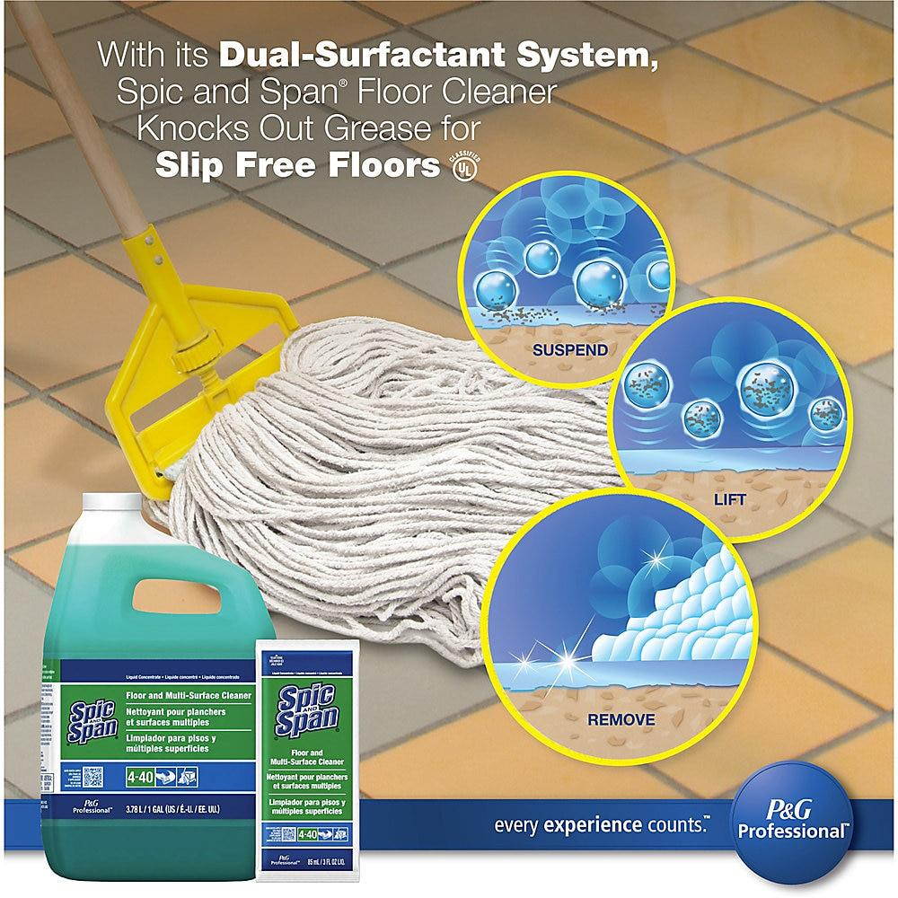 Liquid Floor Cleaner, 1 gal. Bottle, 3/Carton