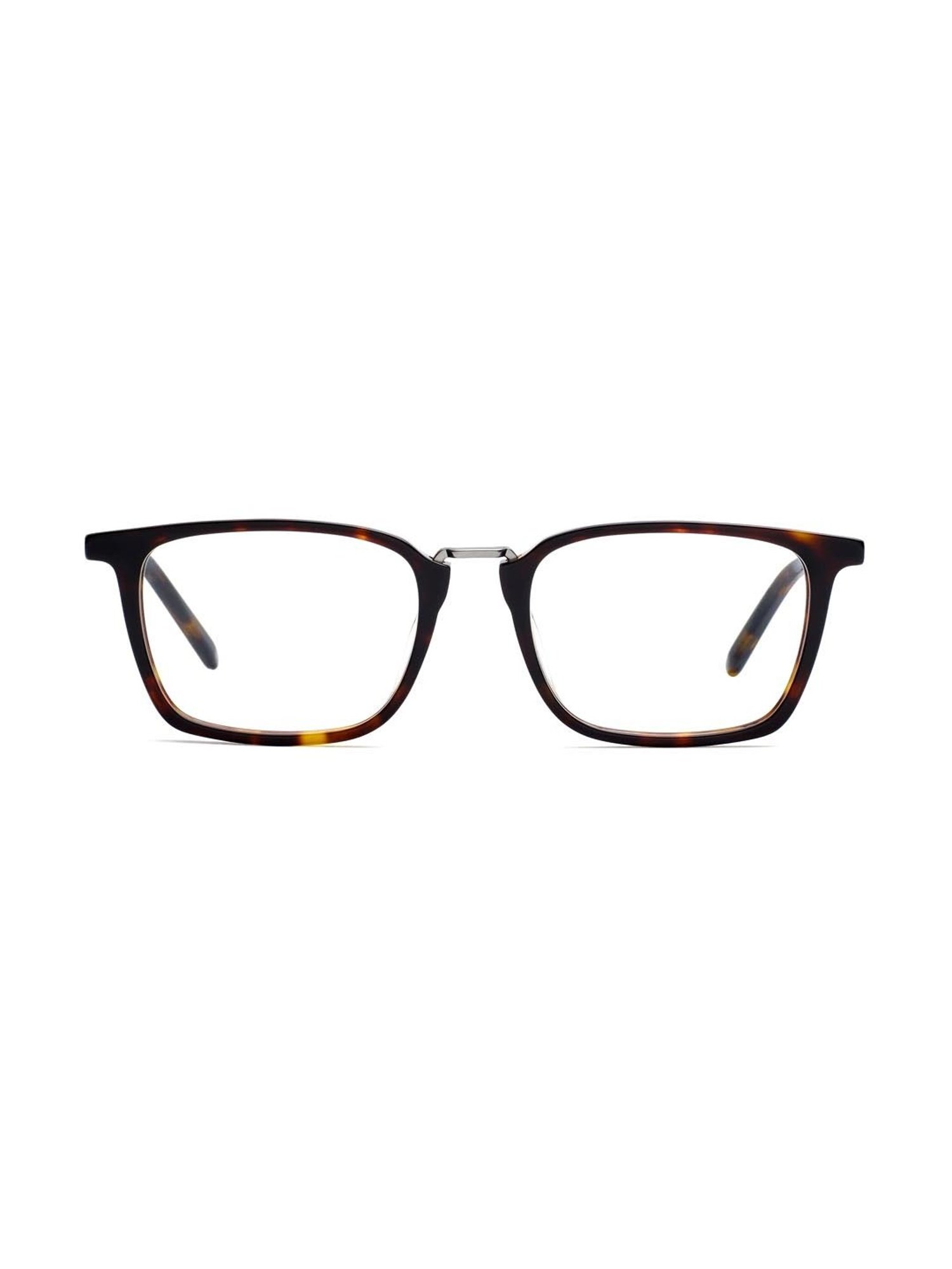 HUGO Brown Rectangular Eye Frames for Men