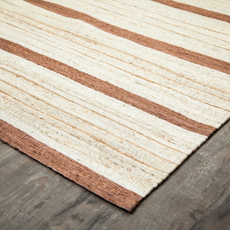 Stripe Woven Area Rug 5'X7' - Anji Mountain