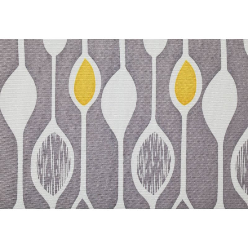 Graystone Shower Curtain Gray/Yellow - Moda at Home