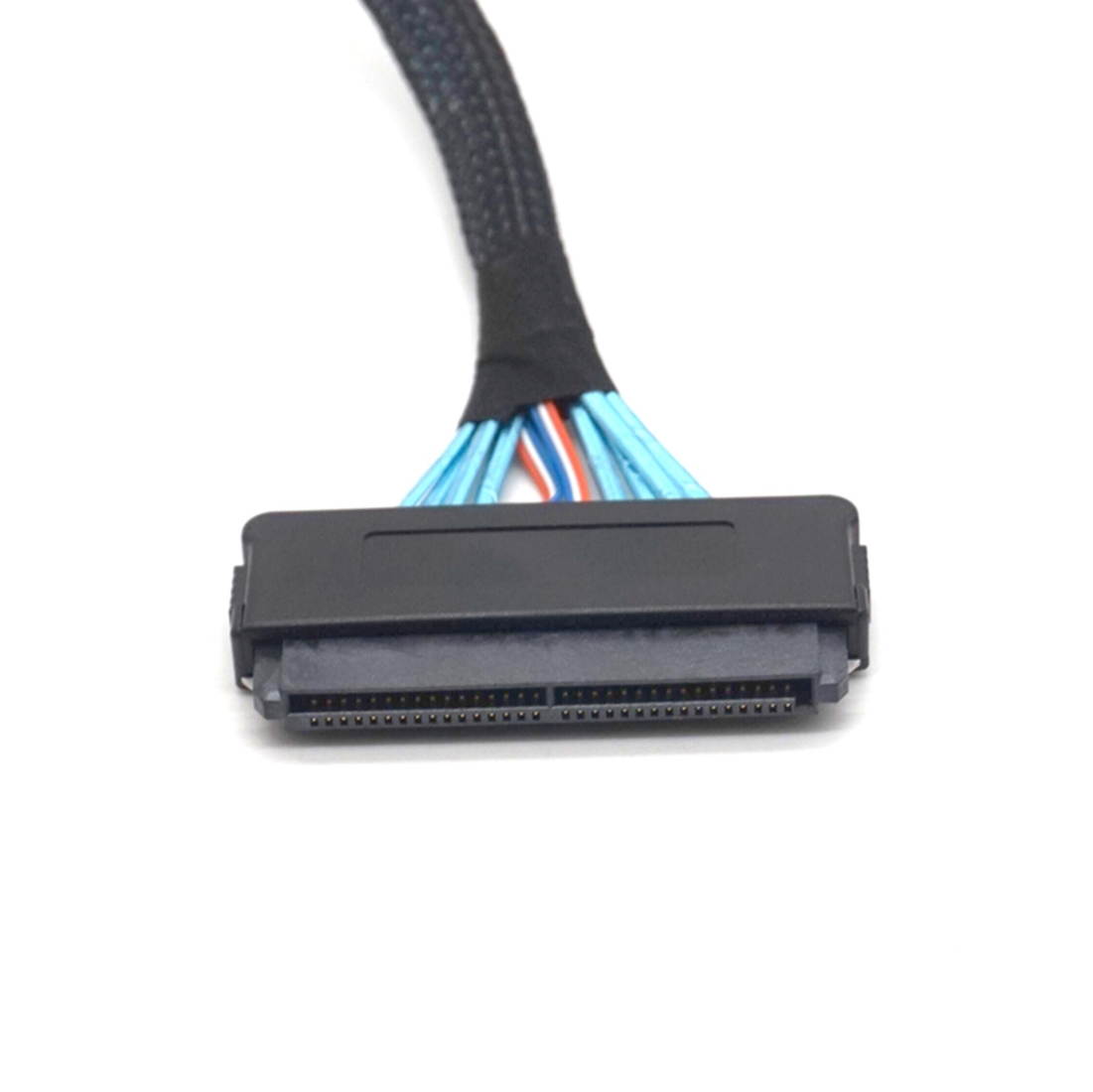 Weastlinks Sata Cable Mini SAS SFF-8087 36P to SAS SFF-8484 32P Data Cable Latch Cable 0.5m(1.6 ft)