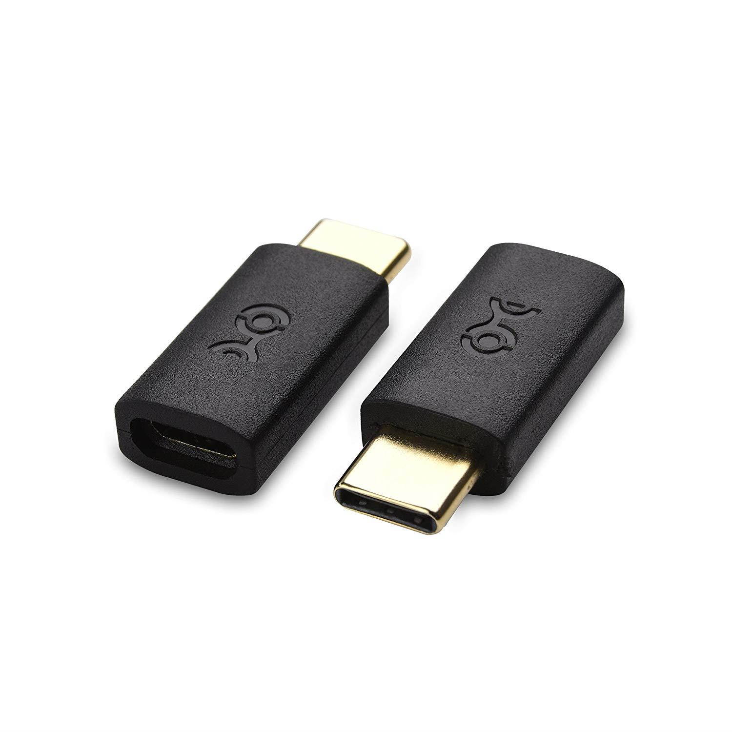 Cable Matters 2-Pack USB C to Micro USB Adapter (USB-C to Micro USB/Micro USB to USB C Adapter)