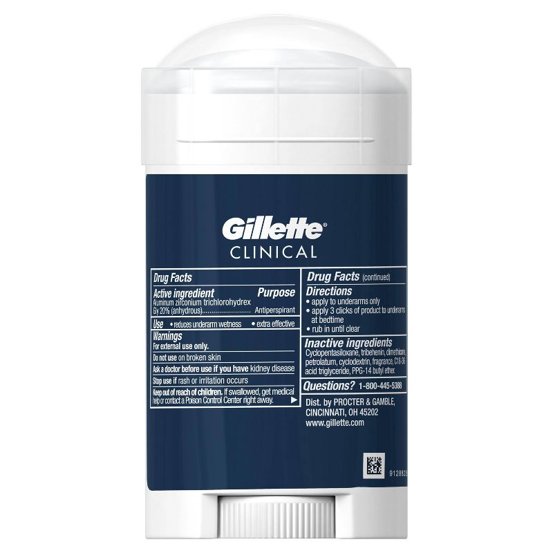 Gillette Clinical Soft Solid Ultimate Fresh Antiperspirant & Deodorant - 2.6oz