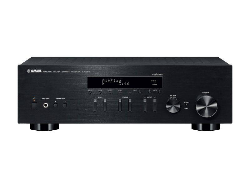 Yamaha R-S202 Stereo Receiver with Bluetooth, Black