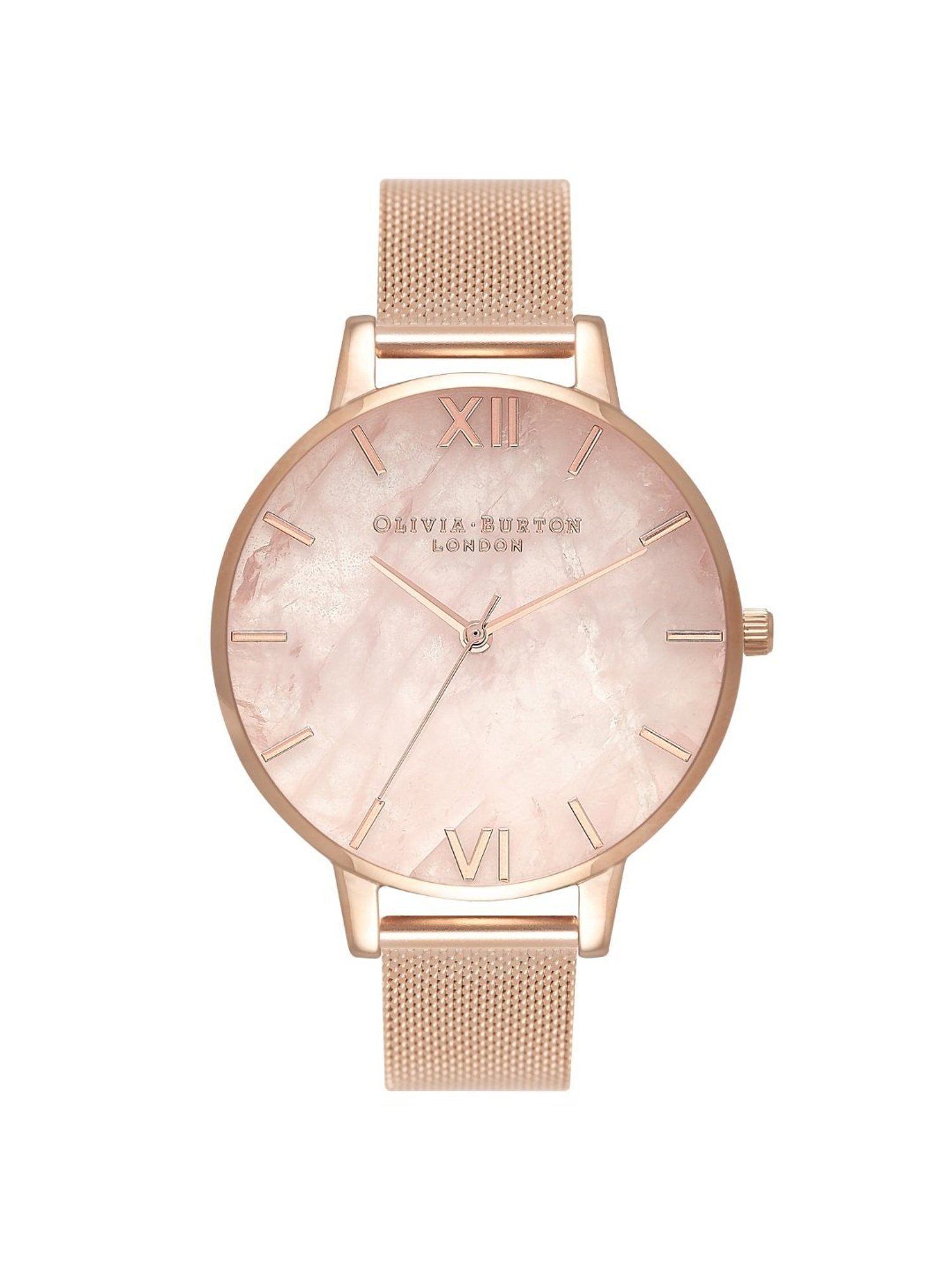 Olivia Burton OB16SP01 Semi Precious Analog Watch for Women