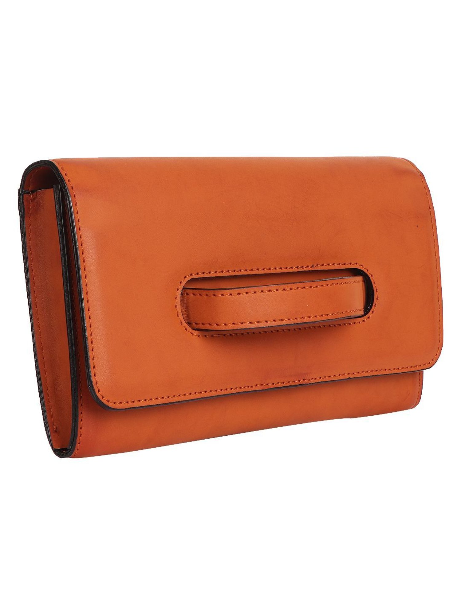 Horra Tan Envelope Clutch