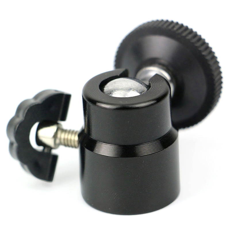 Mini 1/4" 360 Swivel Ball Head Screw Tripod DSLR Ballhead Stand For Camera