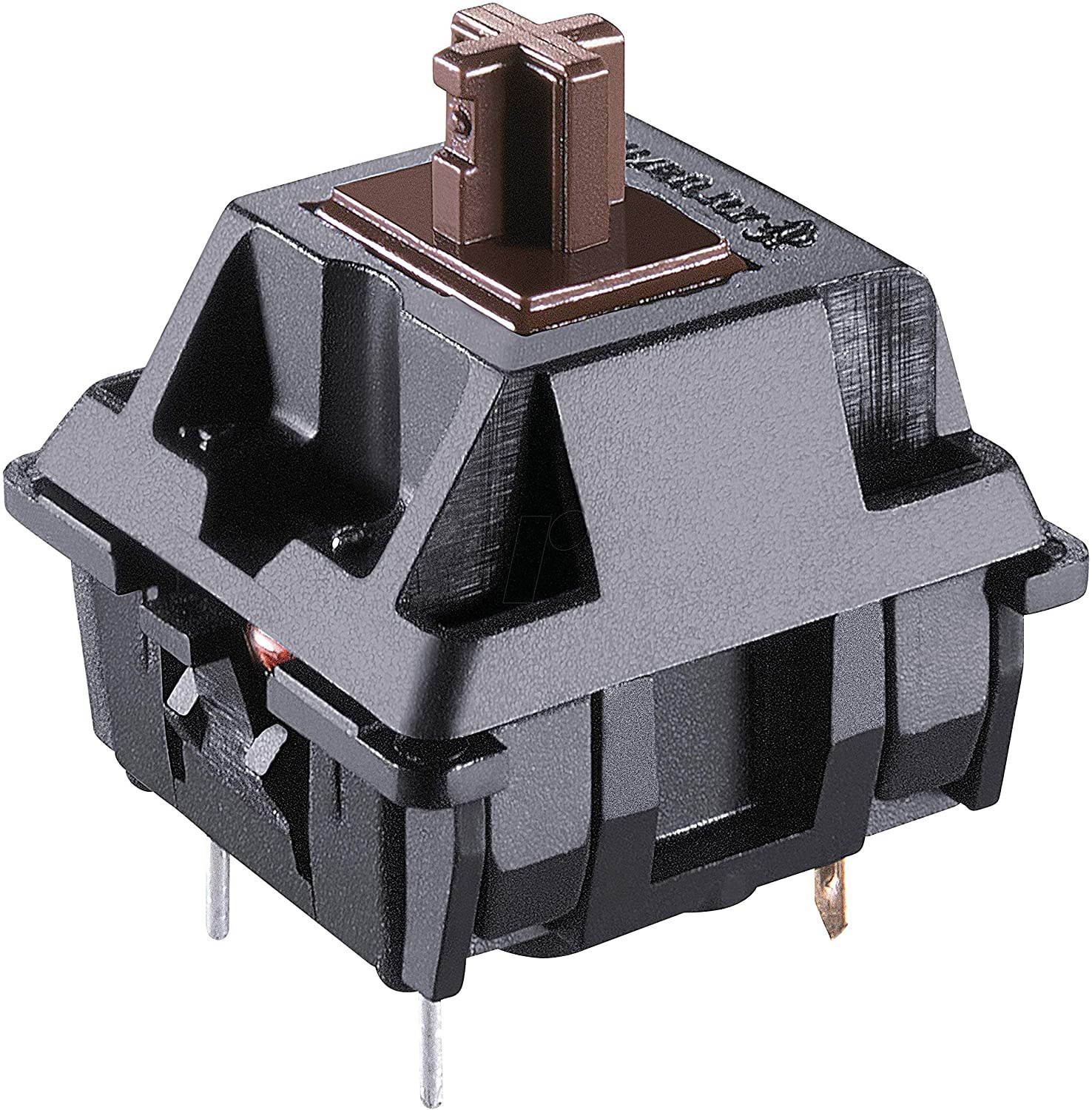 Cherry Mx Switch for Mechanical Keyboard Replacement Part DIY (100 Pcs, Brown (Plate Mount))