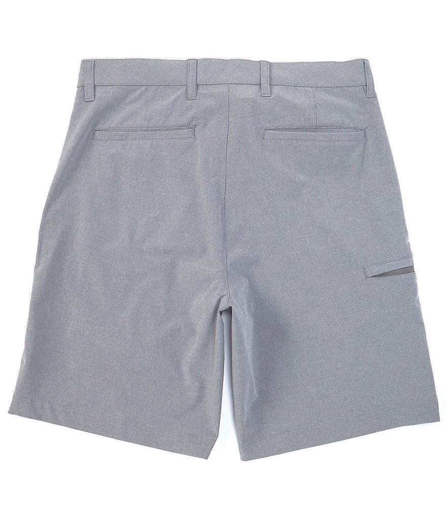 Caribbean Big and Tall 9#double; and 11#double; Inseam Knit Jacquard Shorts