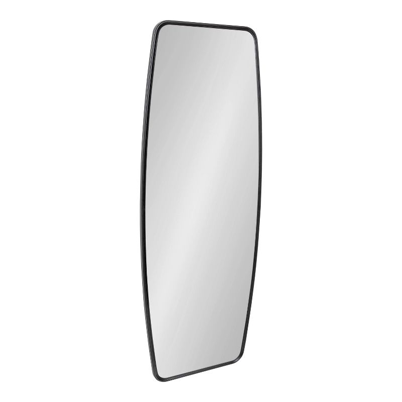 18" x 48" Caskill Full Length Wall Mirror Black - Kate & Laurel All Things Decor