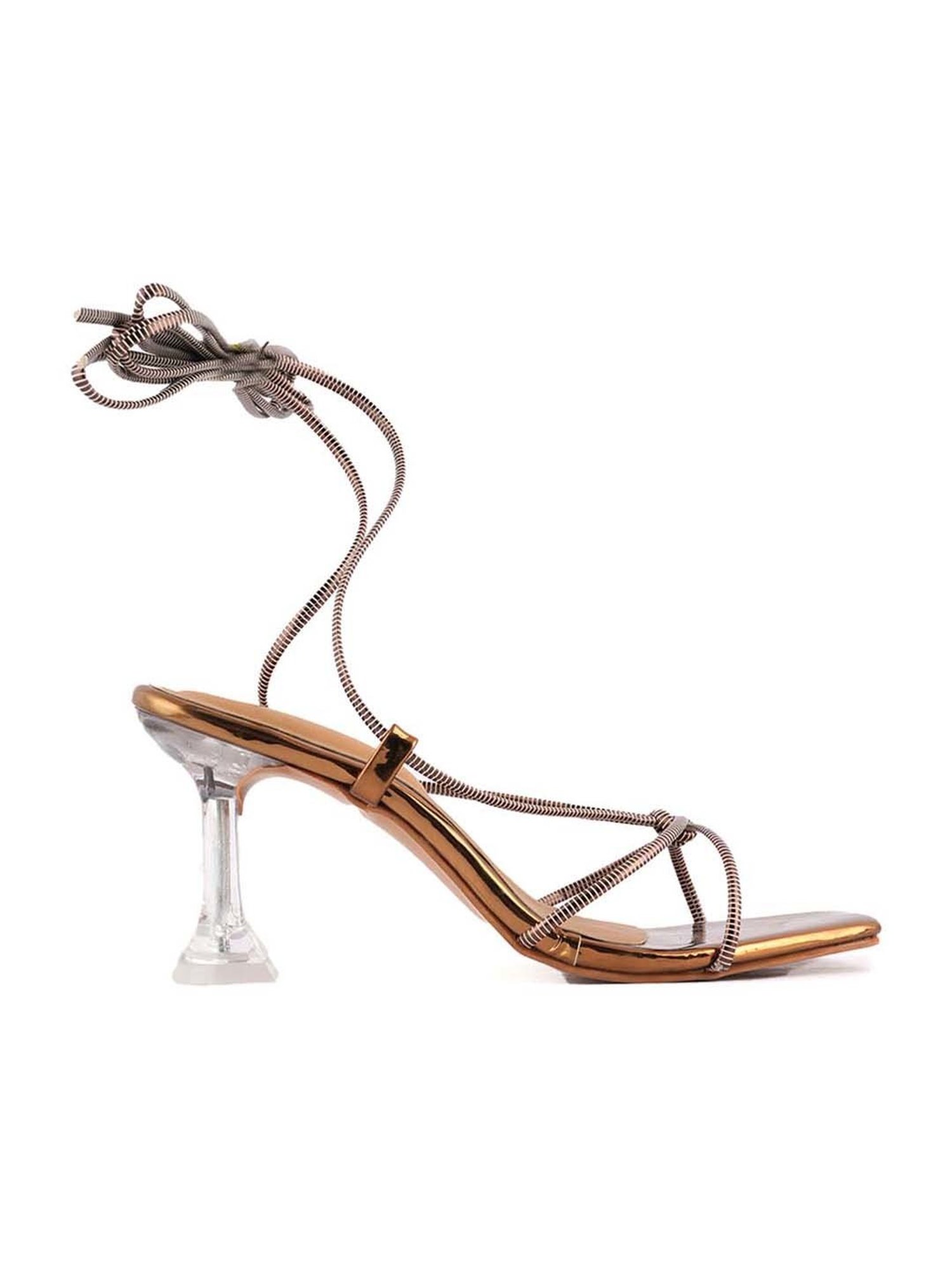 Scentra Women's Copper Gladiator Sandals