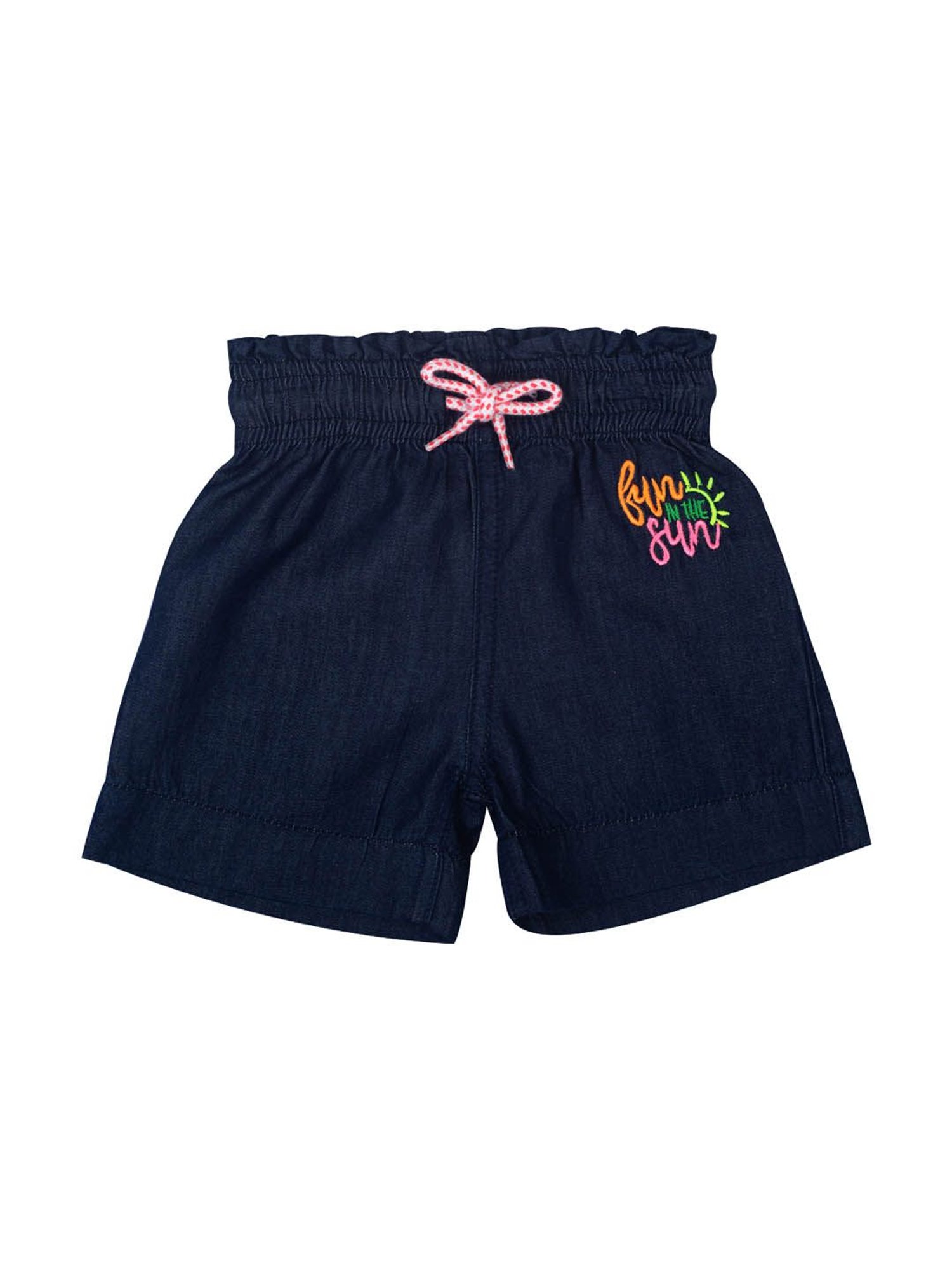 Mee Mee Kids Navy Applique Shorts