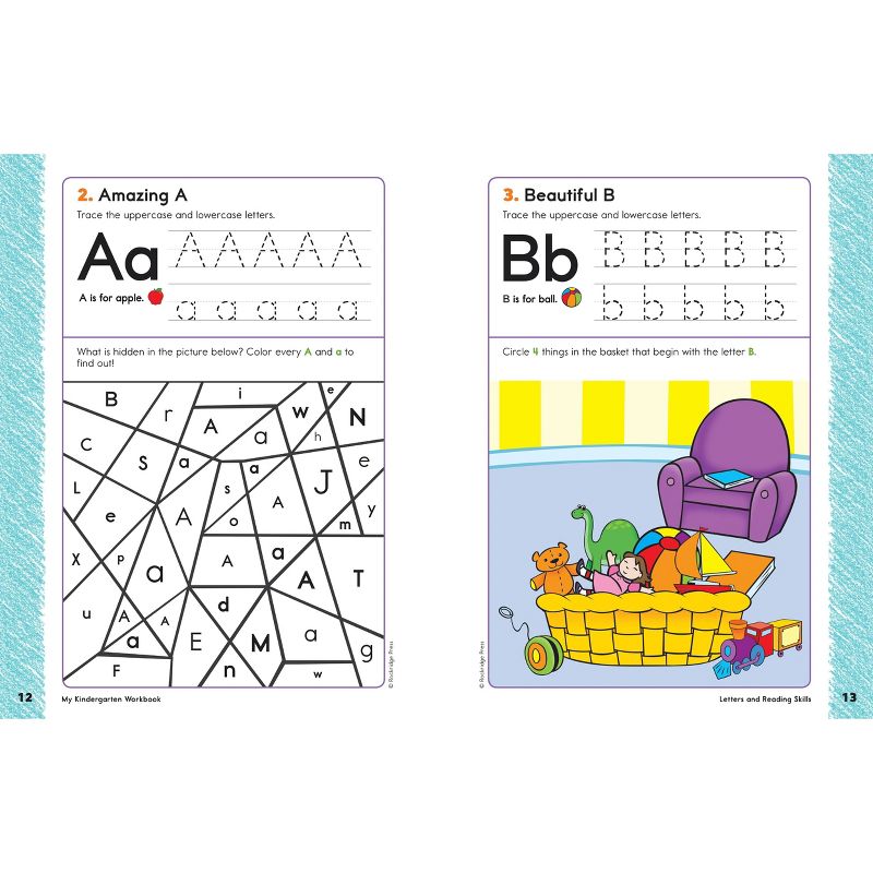 My Kindergarten Workbook - (My Workbooks) by Brittany Lynch (Paperback)