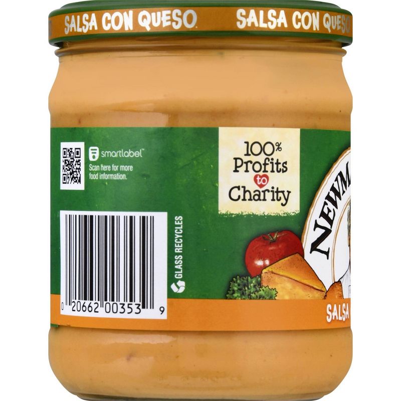 Newman's Own Medium Salsa Con Queso 16oz