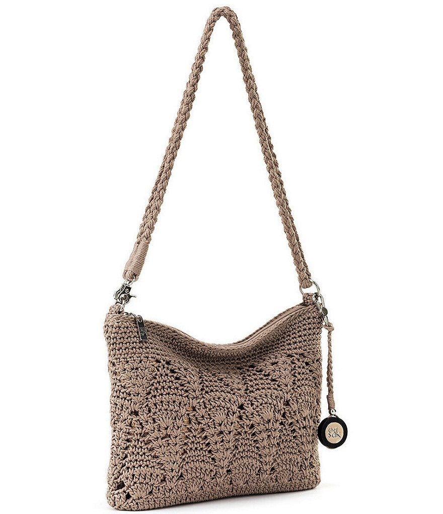 The Sak 3 In 1 Demi Classic Hand-Crochet Zip Crossbody Bag