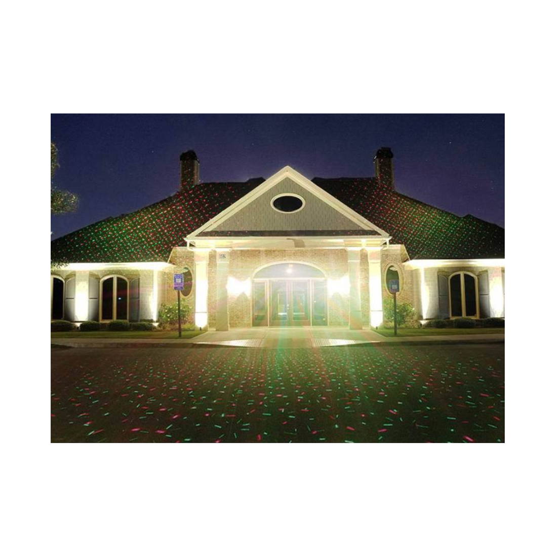 Xmas Party Lights Outdoor Laser Projector With Remote EU UK USA standard plug