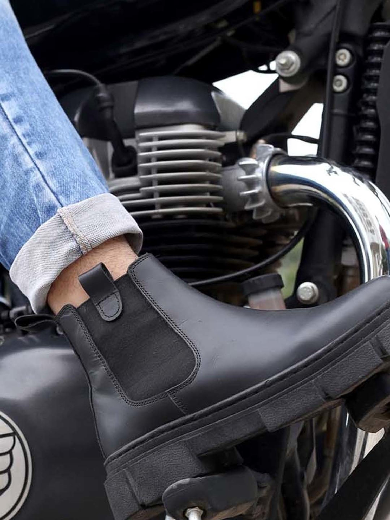 Bacca Bucci Men's MAVERICK Black Chelsea Boots