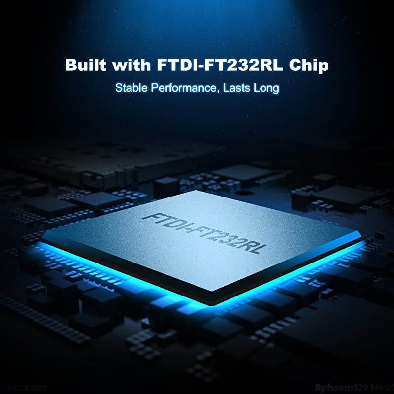 USB to RS232 Adapter with PL2303 Chipset  USB to DB9 Serial Converter for Windows 10 81 8 7 Vista XP 2000 Linux and Mac OS X 106 and AboveBlack