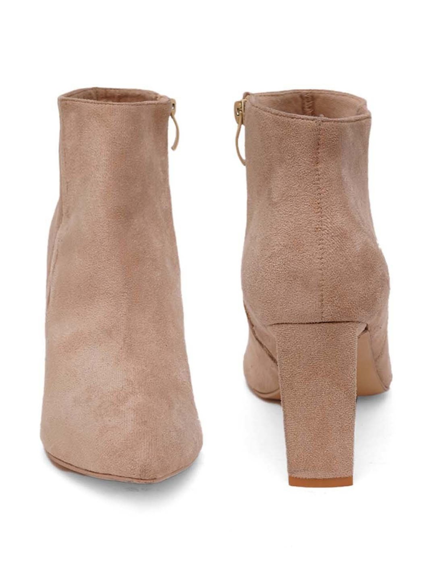 Sherrif Women's Beige Casual Booties