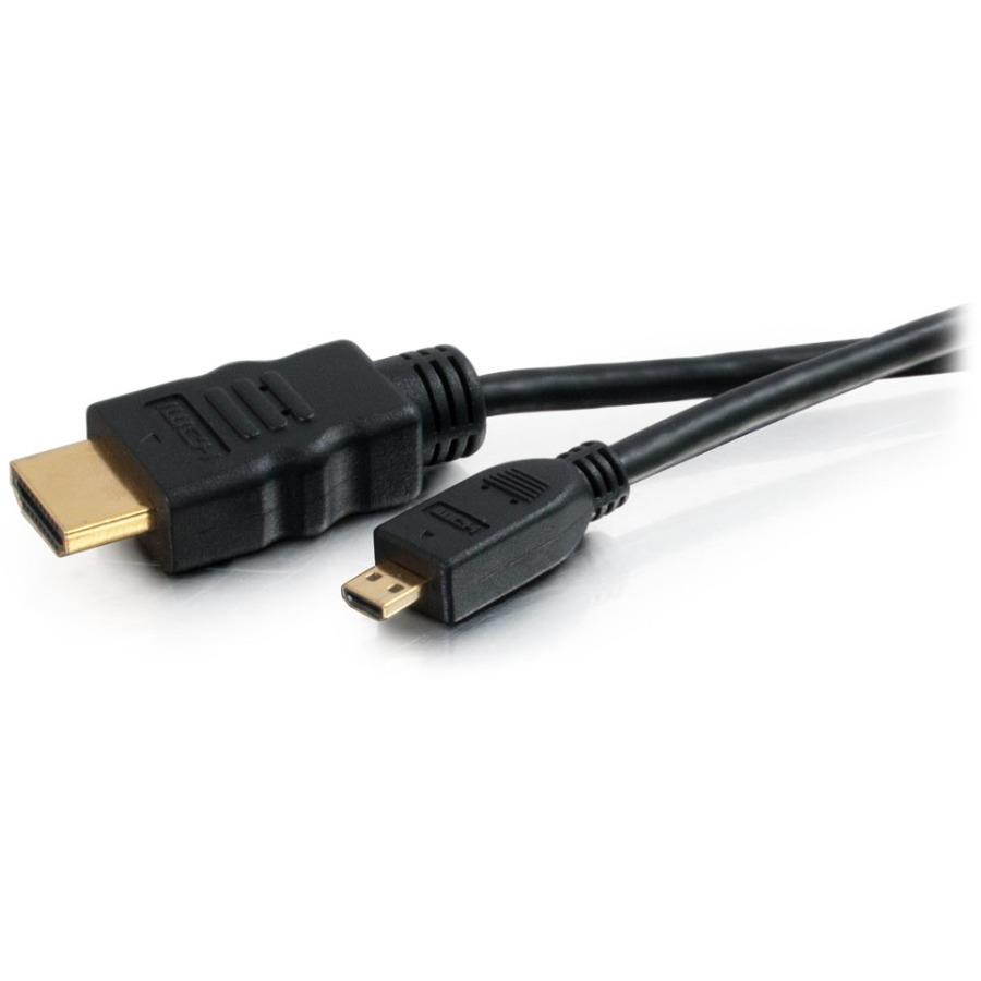 C2G 50615 6FT HIGH SPEED HDMI R TO HDMI MICRO CAB