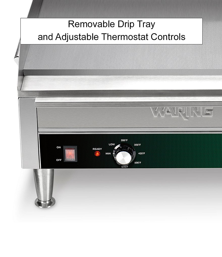 Waring Commercial 24#double; Electric Countertop Griddle