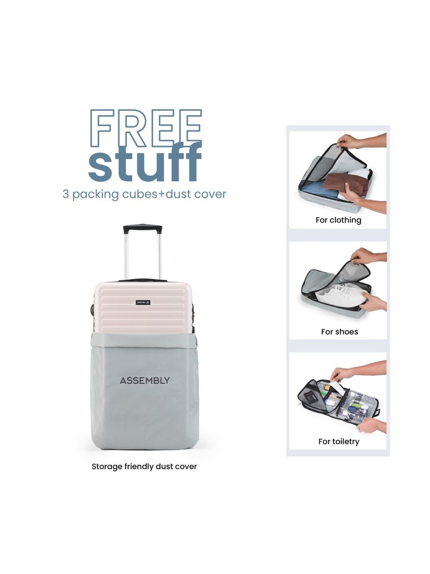 Perquisite Y2K Luxe Range Black Hard 20" Cabin Luggage