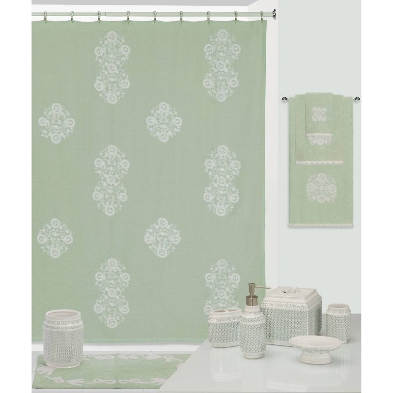 Boho Shower Curtain Gray - Creative Bath