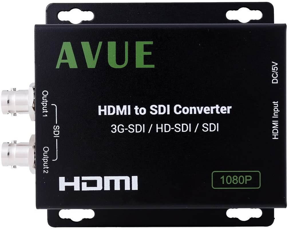 AVUE SDHT01 Standard HDMI to 3G-SDI/HD-SDI/SDI Video and Audio Converter