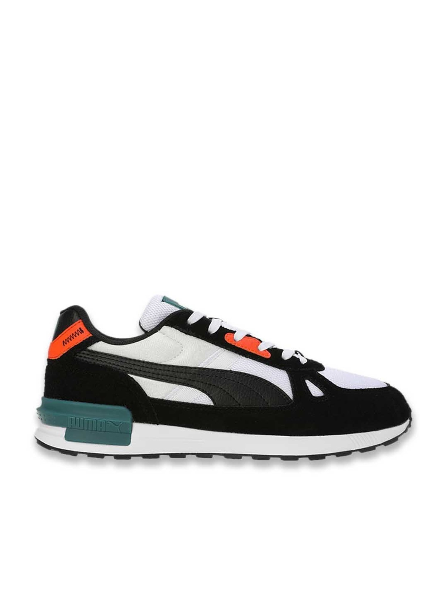 Puma Men's Graviton Pro White & Black Casual Sneakers