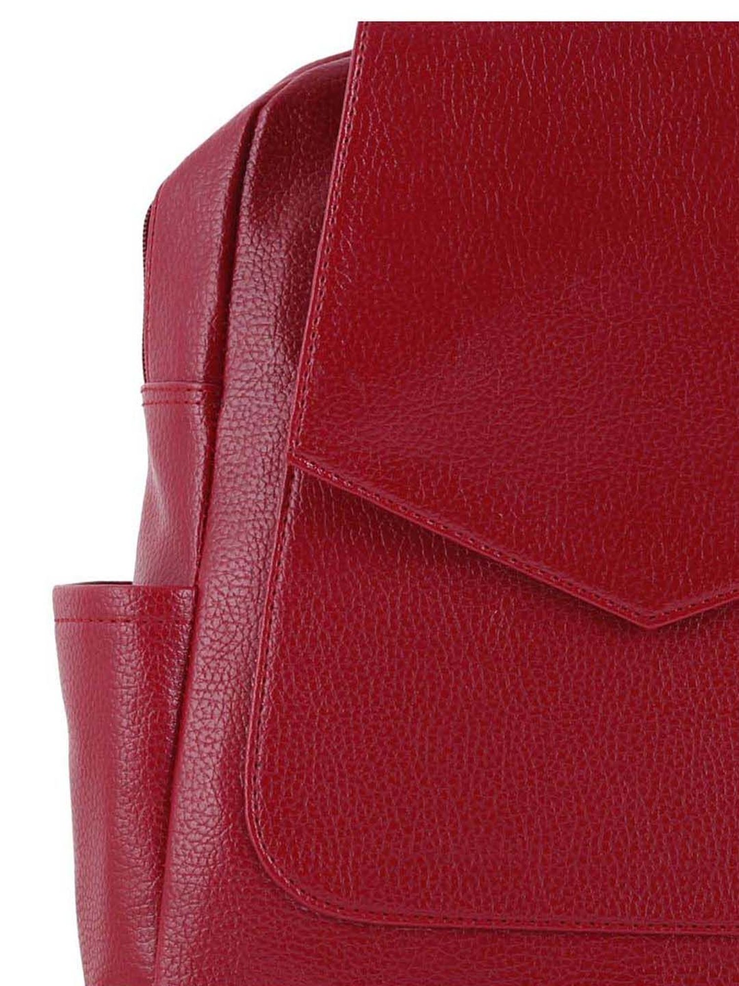 Toteteca Red Solid Large Laptop Backpack