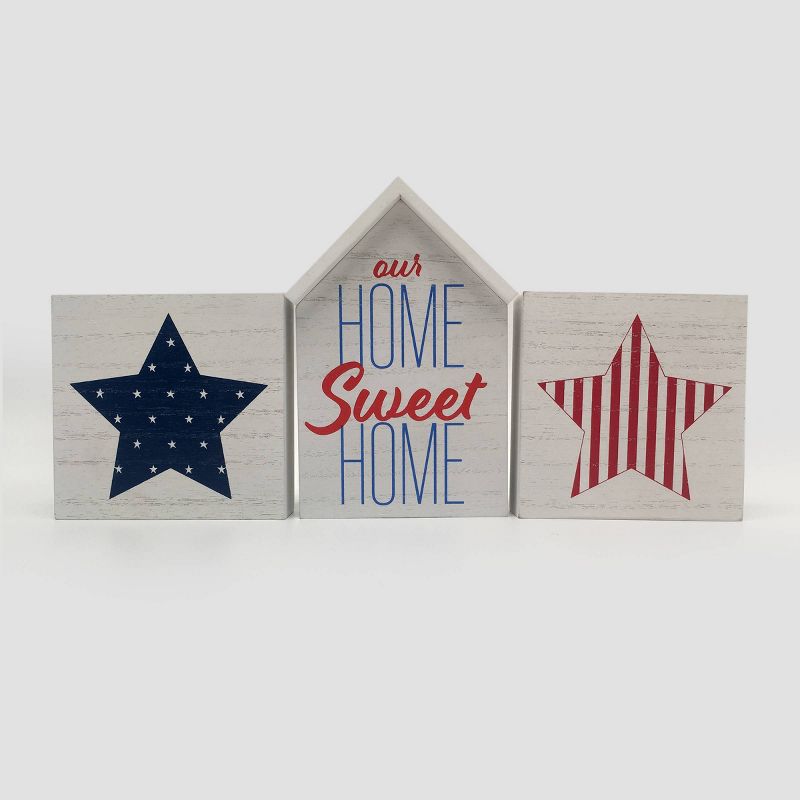 12ct Mini Signs Home Sweet Home/USA - Bullseye's Playground™