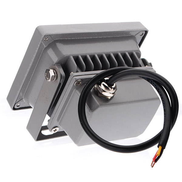 10W Warm White LED Flood Light lamp Garden Black DC 12V